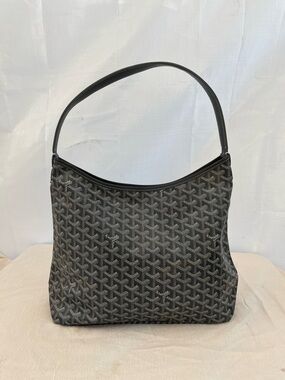 GOYARD Goyardine Boheme Hobo Gray